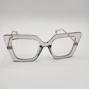 Chic Transparent Cat-Eye Glasses